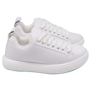 Bottega Veneta Pillow Sneakers in White Leather